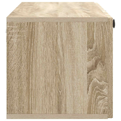 Wandbeugel TV-kast Sonoma Eiken 98 x 31 x 30 cm Bewerkt hout
