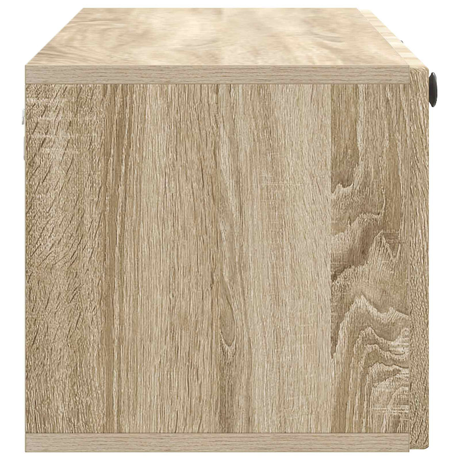 Wandbeugel TV-kast Sonoma Eiken 98 x 31 x 30 cm Bewerkt hout