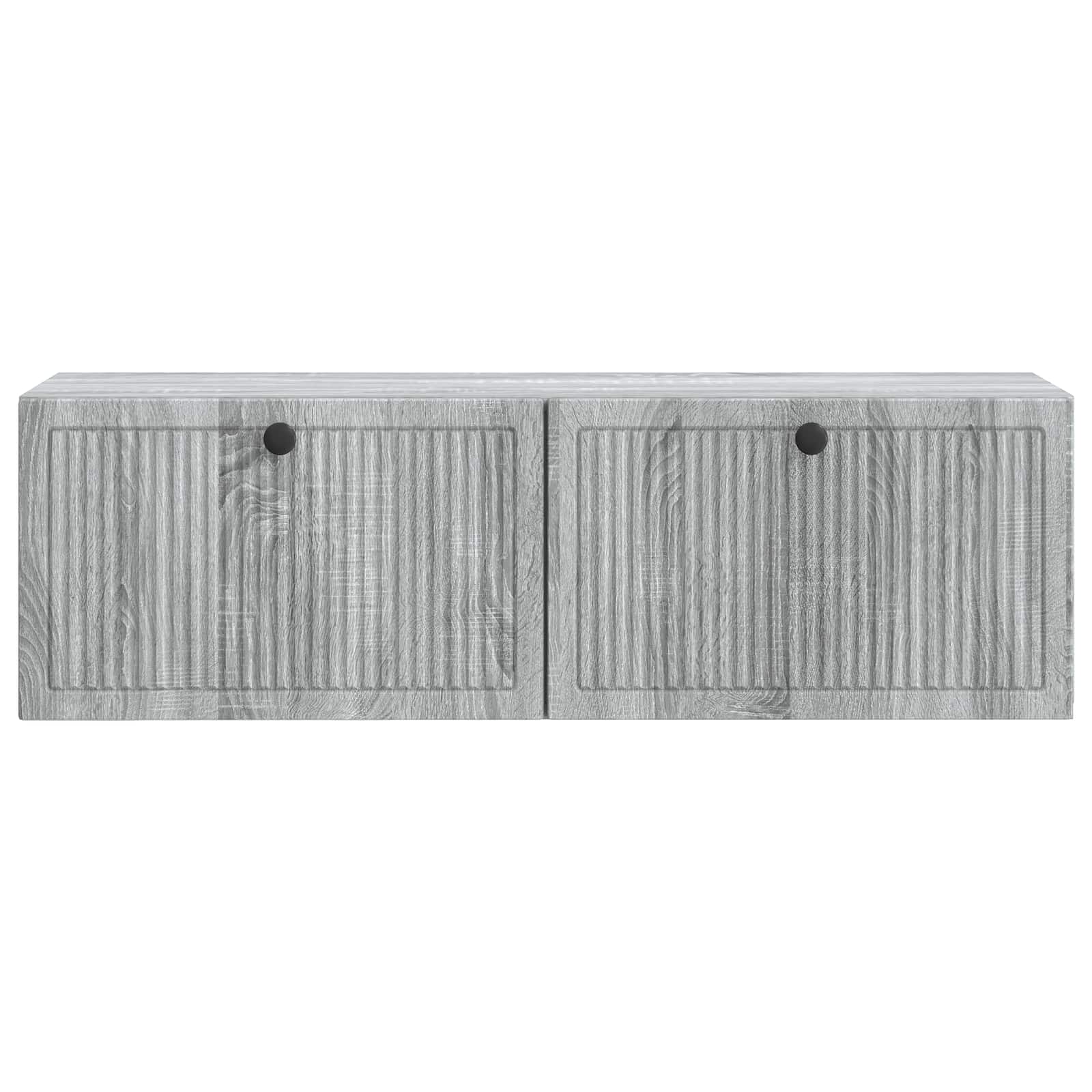 Wandbeugel TV-kast Grijs sonoma 98 x 31 x 30 cm Bewerkt hout
