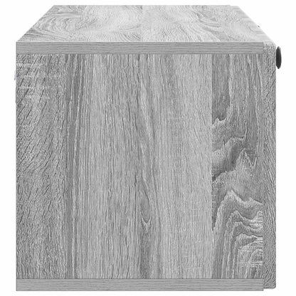 Wandbeugel TV-kast Grijs sonoma 98 x 31 x 30 cm Bewerkt hout