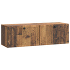 Tv-meubel 98x31x30 cm bewerkt hout oud hout