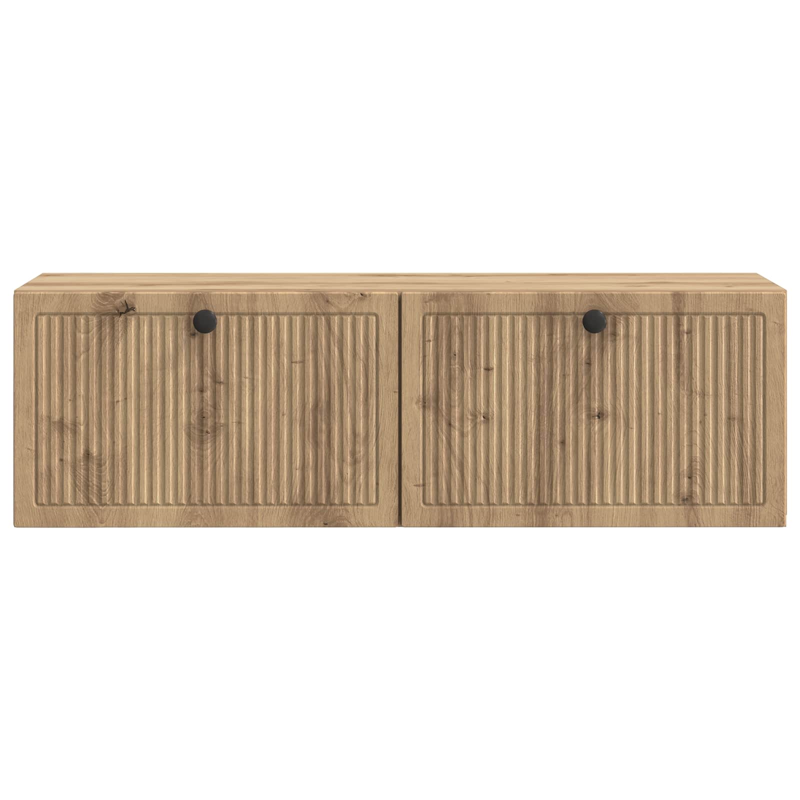 Wandbeugel TV-kast Artisanaal eiken 98 x 31 x 30 cm