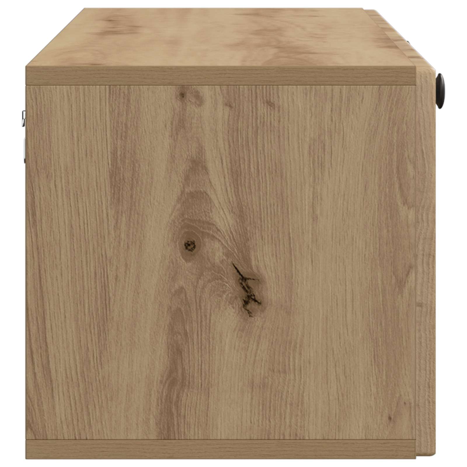 Wandbeugel TV-kast Artisanaal eiken 98 x 31 x 30 cm