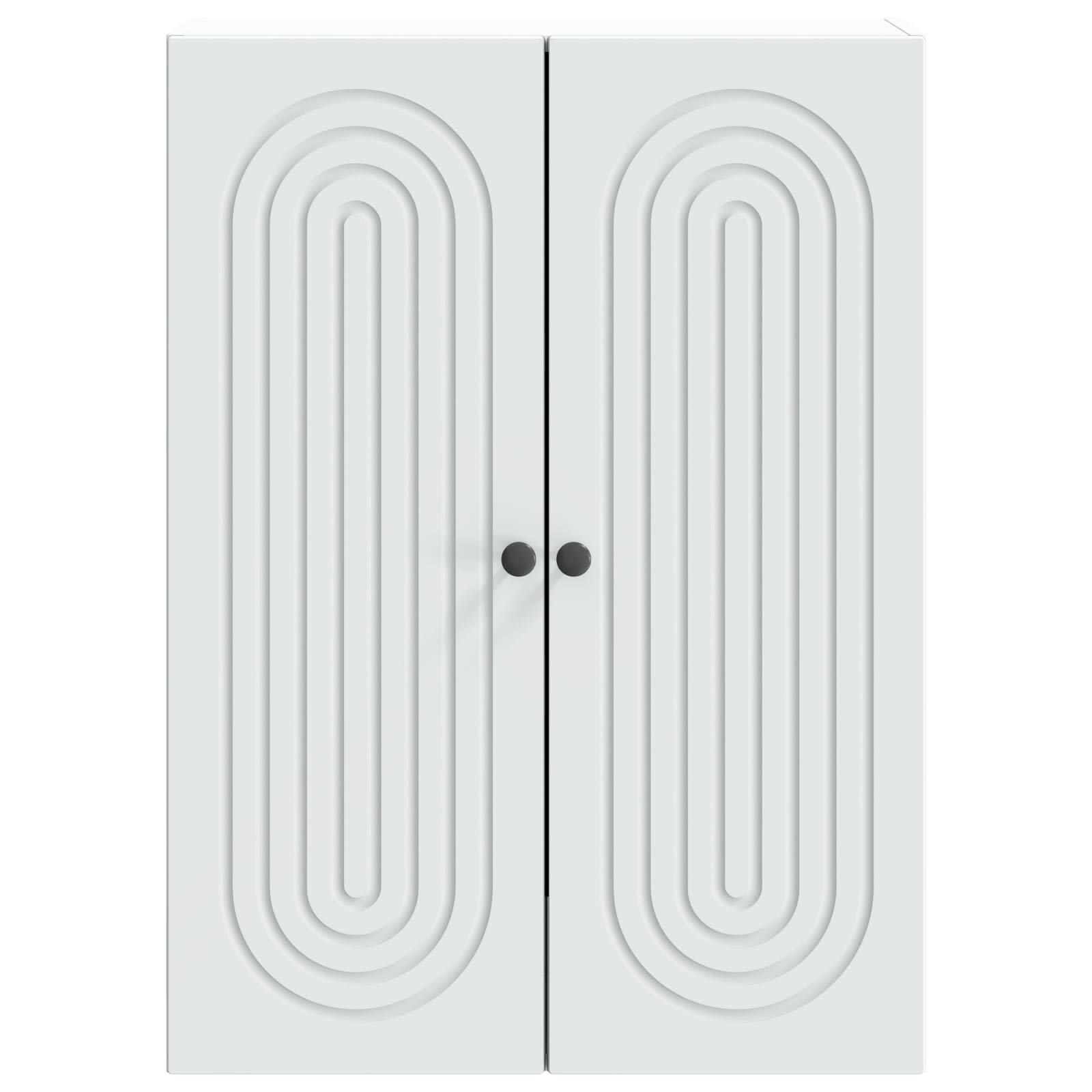 Wandkast Wit 66 x 34,5 x 90 cm Bewerkt hout