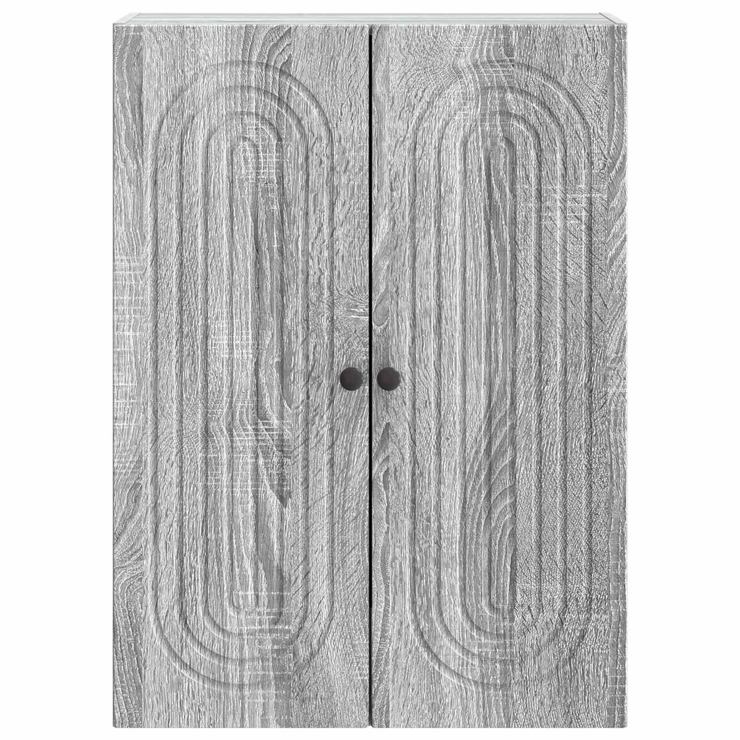 Wandkast Grijs Sonoma 66 x 34,5 x 90 cm Bewerkt hout