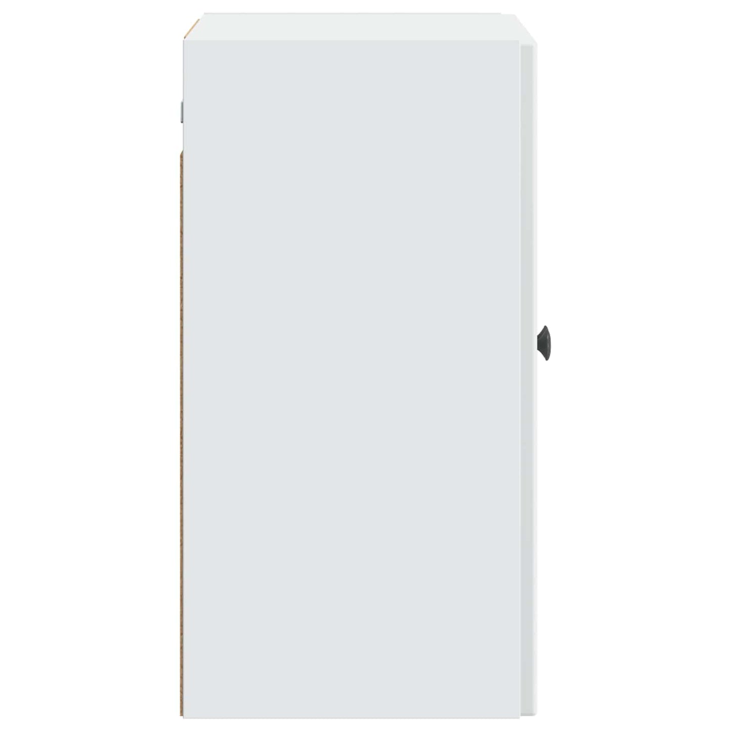 Wandkast Wit 59 x 31 x 60 cm Bewerkt hout