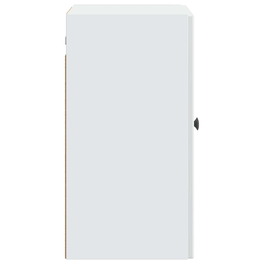 Wandkast Wit 59 x 31 x 60 cm Bewerkt hout