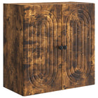 Wandkast 59x31x60 cm bewerkt hout