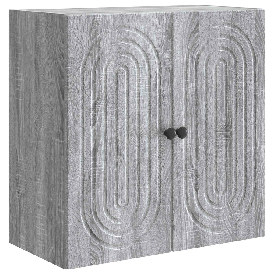 Wandkast Grijs Sonoma 59 x 31 x 60 cm Bewerkt hout