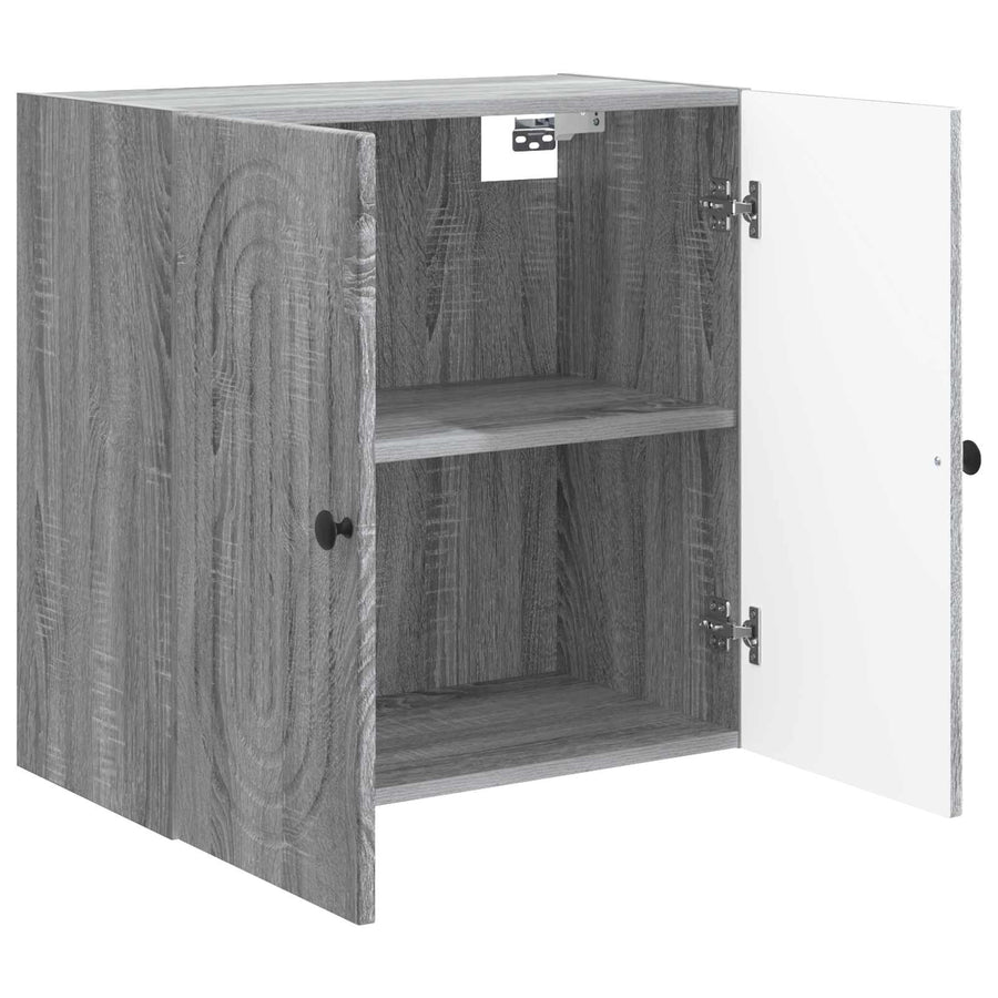 Wandkast Grijs Sonoma 59 x 31 x 60 cm Bewerkt hout
