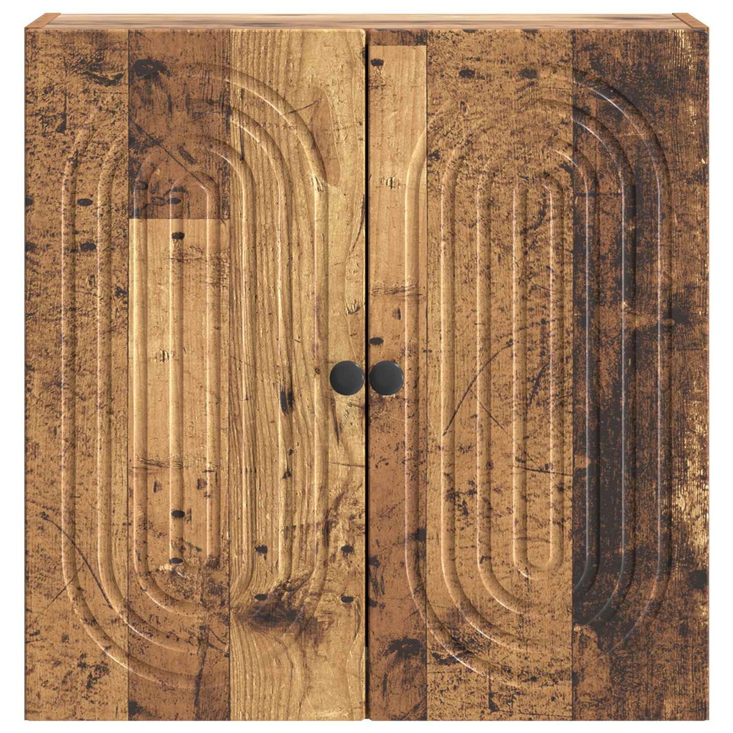 Wandkast Oud hout 59 x 31 x 60 cm Bewerkt hout