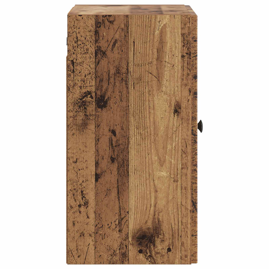 Wandkast Oud hout 59 x 31 x 60 cm Bewerkt hout