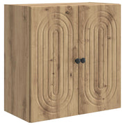 Wandkast 59x31x60 cm bewerkt hout