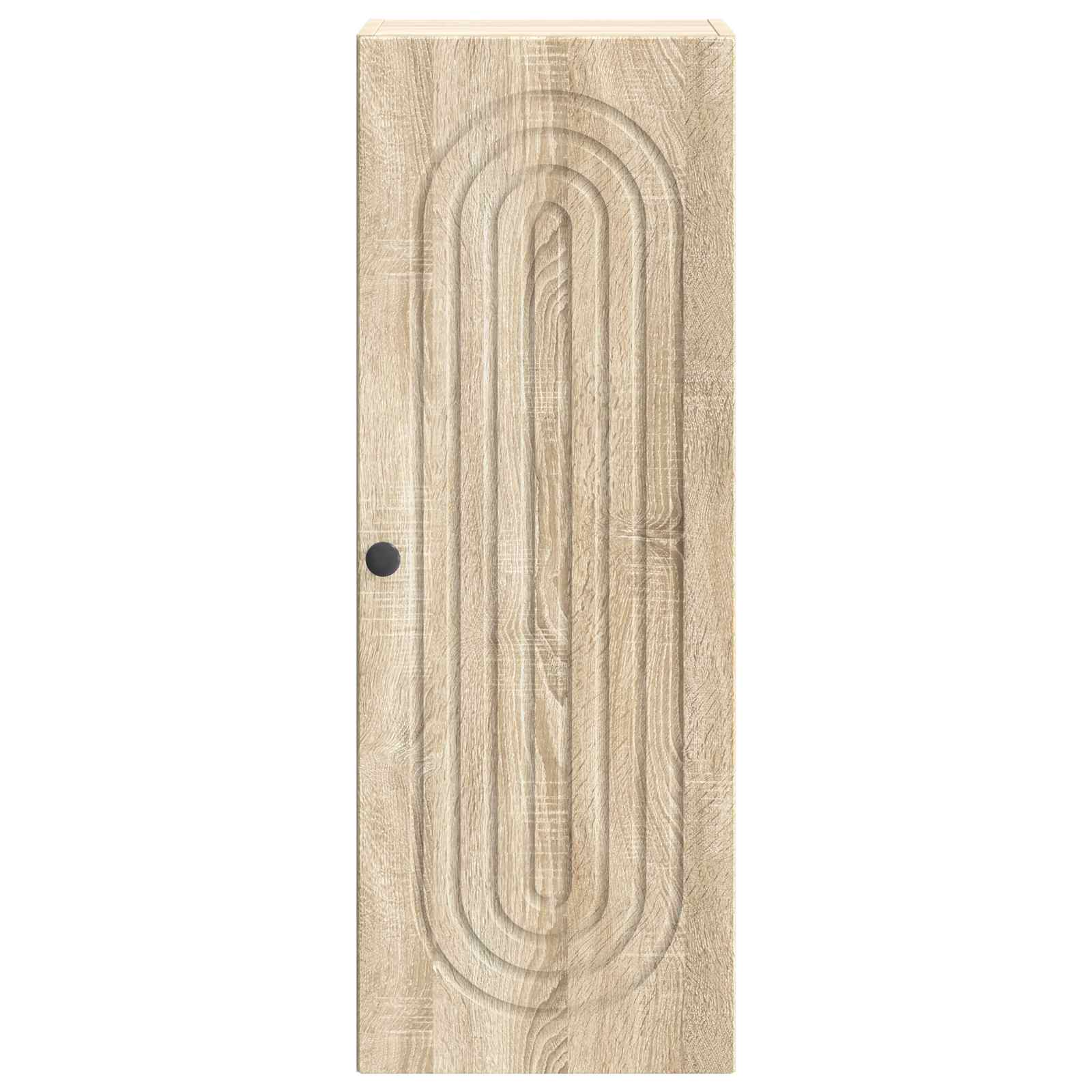 Wandkast Sonoma Eiken 33 x 34,5 x 90 cm Bewerkt hout