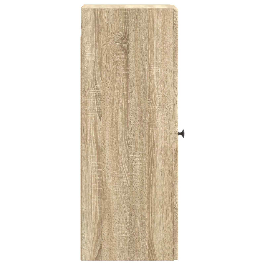 Wandkast Sonoma Eiken 33 x 34,5 x 90 cm Bewerkt hout