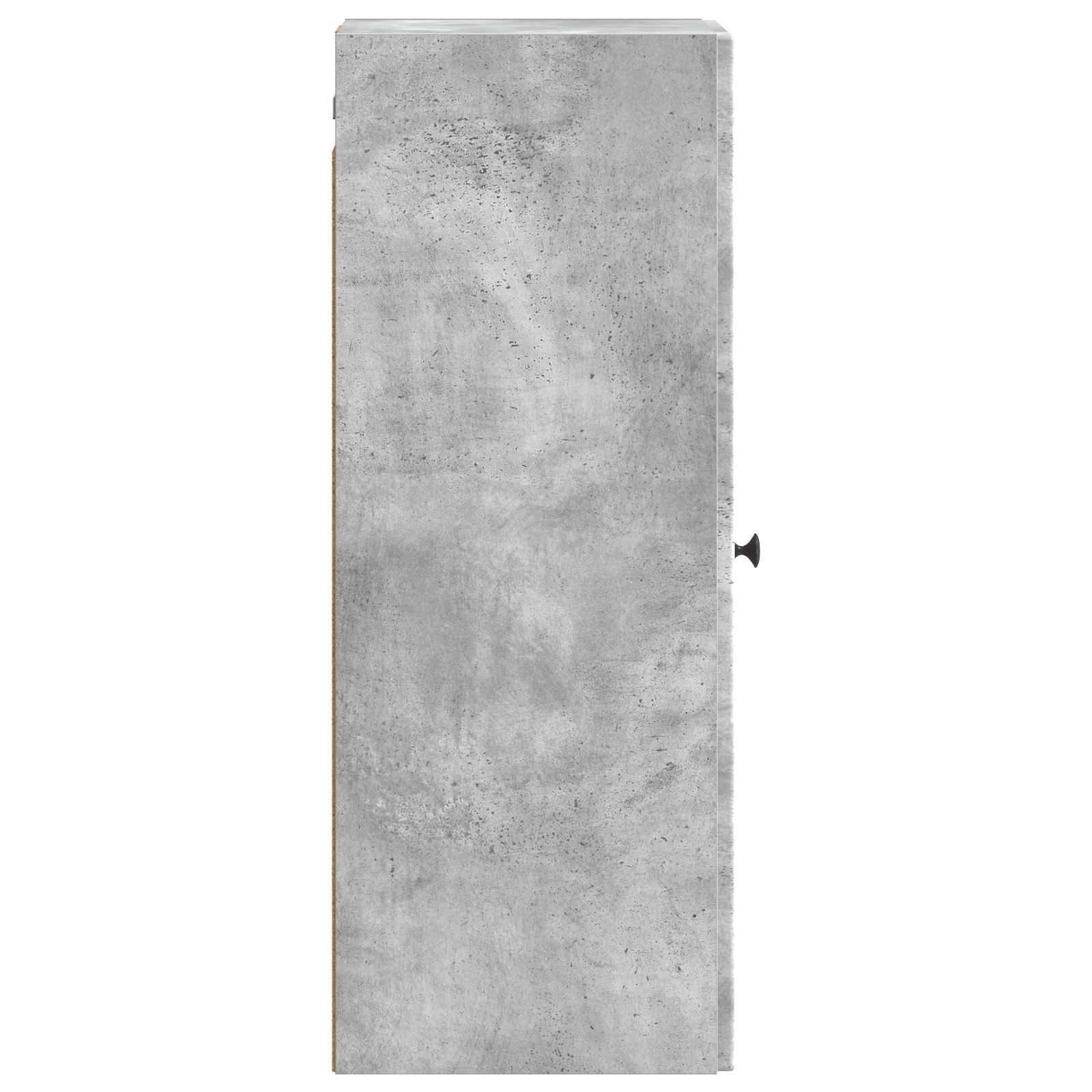Wandkast Betongrijs 33 x 34,5 x 90 cm Bewerkt hout