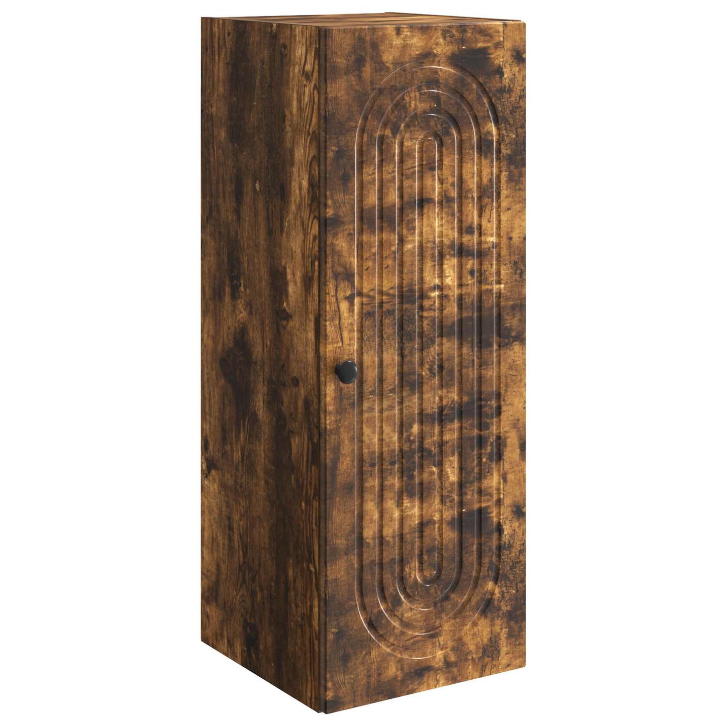 Wandkast Gerookt eiken 33 x 34,5 x 90 cm Bewerkt hout