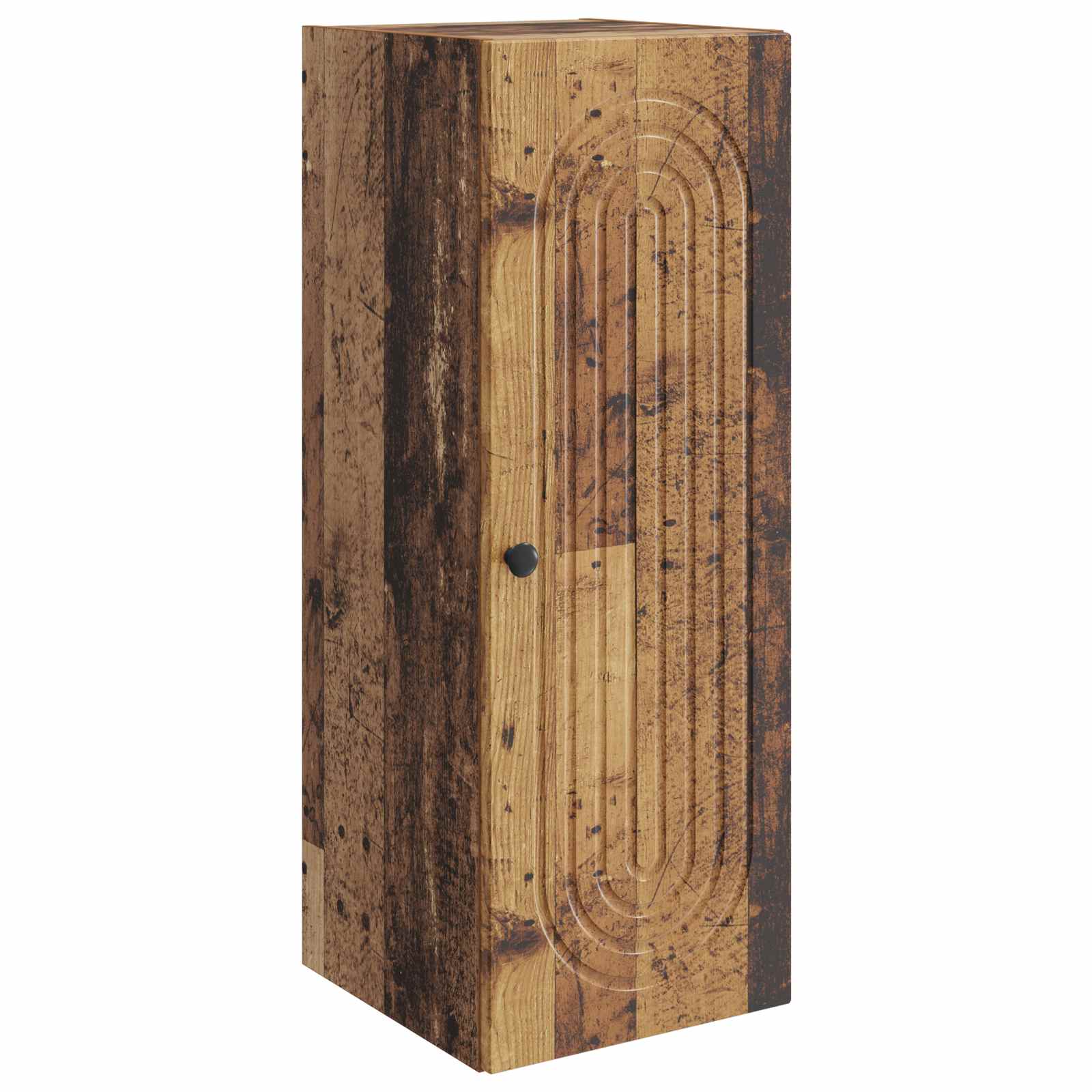 Wandkast Oud hout 33 x 34,5 x 90 cm Bewerkt hout