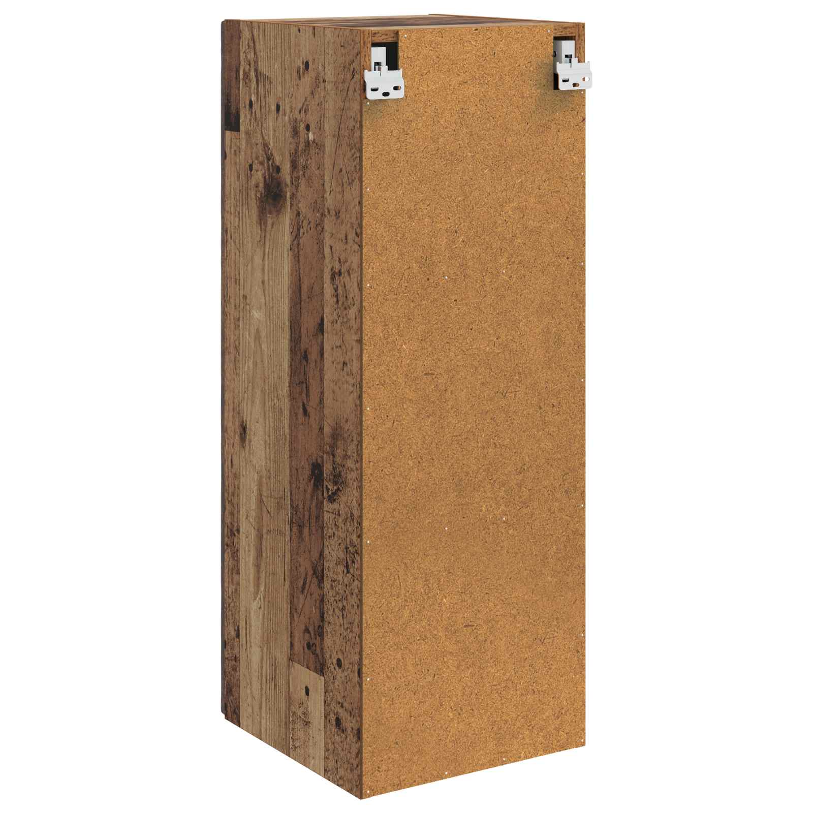 Wandkast Oud hout 33 x 34,5 x 90 cm Bewerkt hout