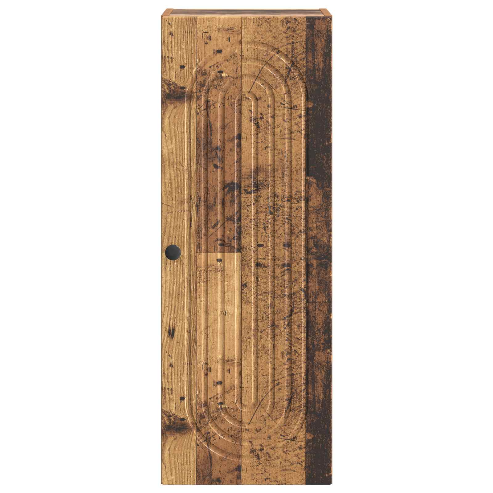 Wandkast Oud hout 33 x 34,5 x 90 cm Bewerkt hout