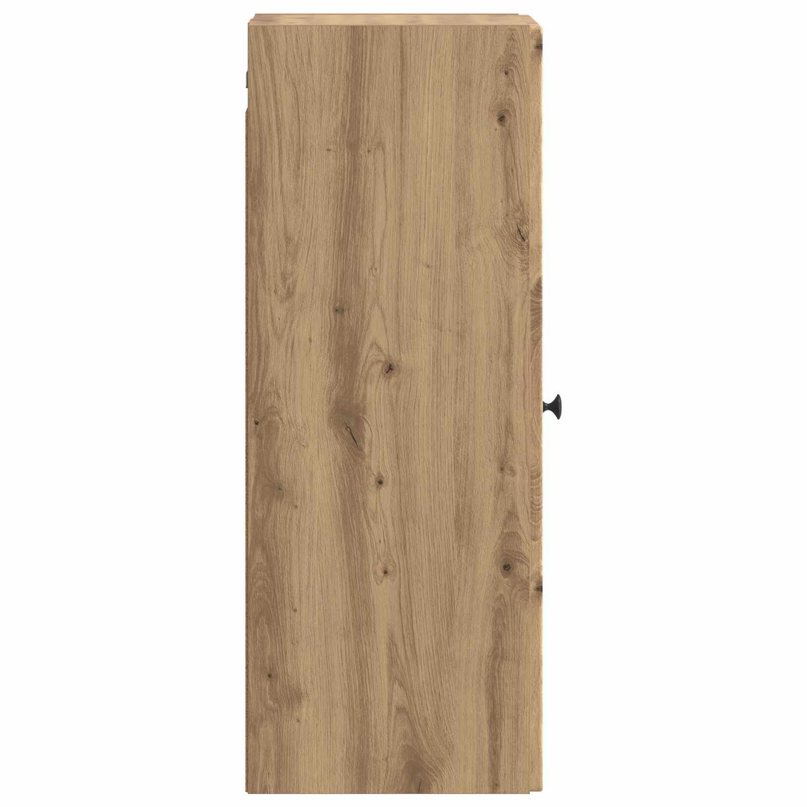 Wandkast Artisanaal eiken 33 x 34,5 x 90 cm Bewerkt hout