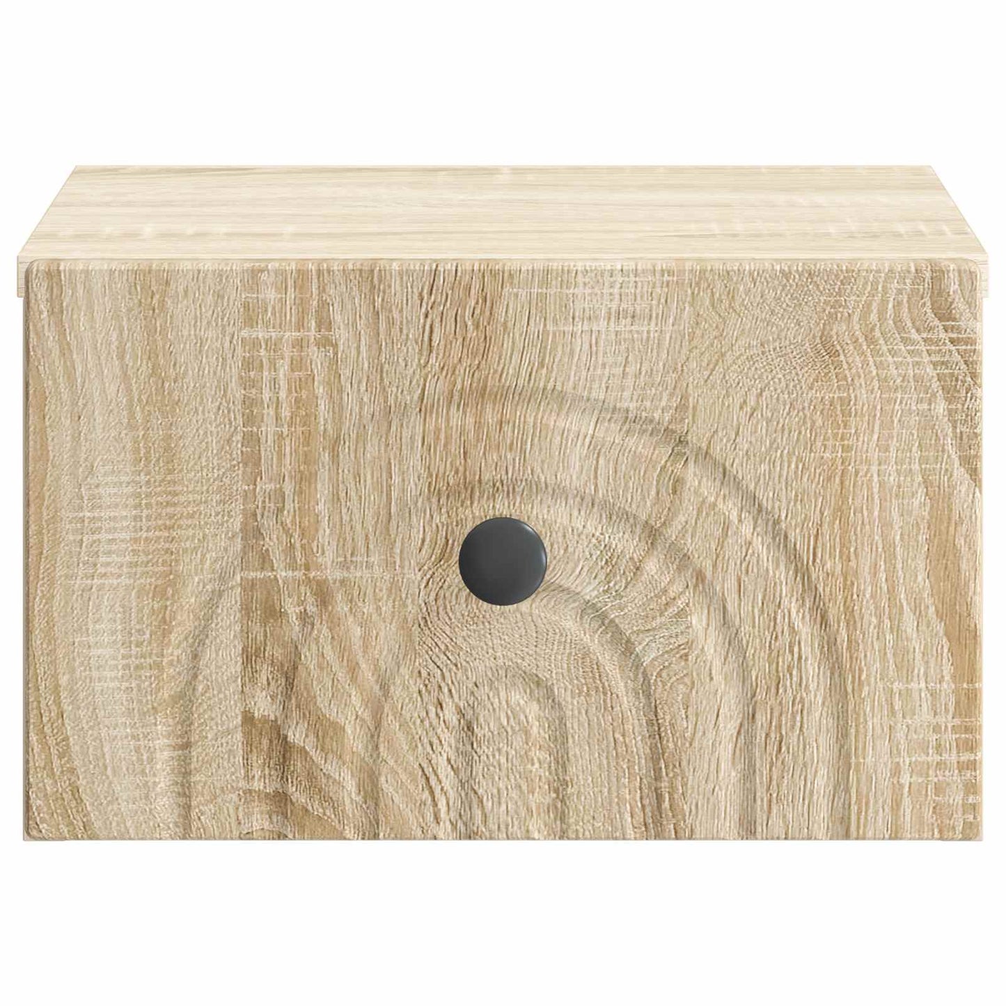 Wandbeugel Bedkast Sonoma Eiken 33 x 34,5 x 20 cm Bewerkt hout