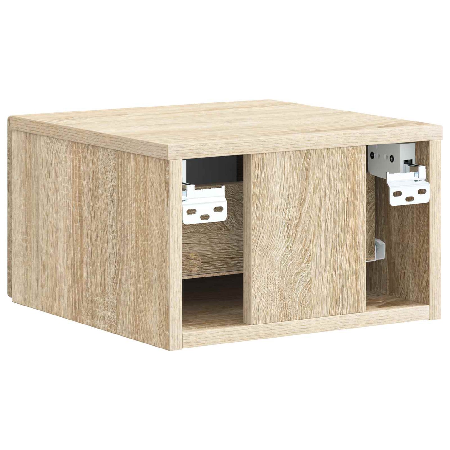 Wandbeugel Bedkast 2 pcs Sonoma Eiken 33 x 34,5 x 20 cm
