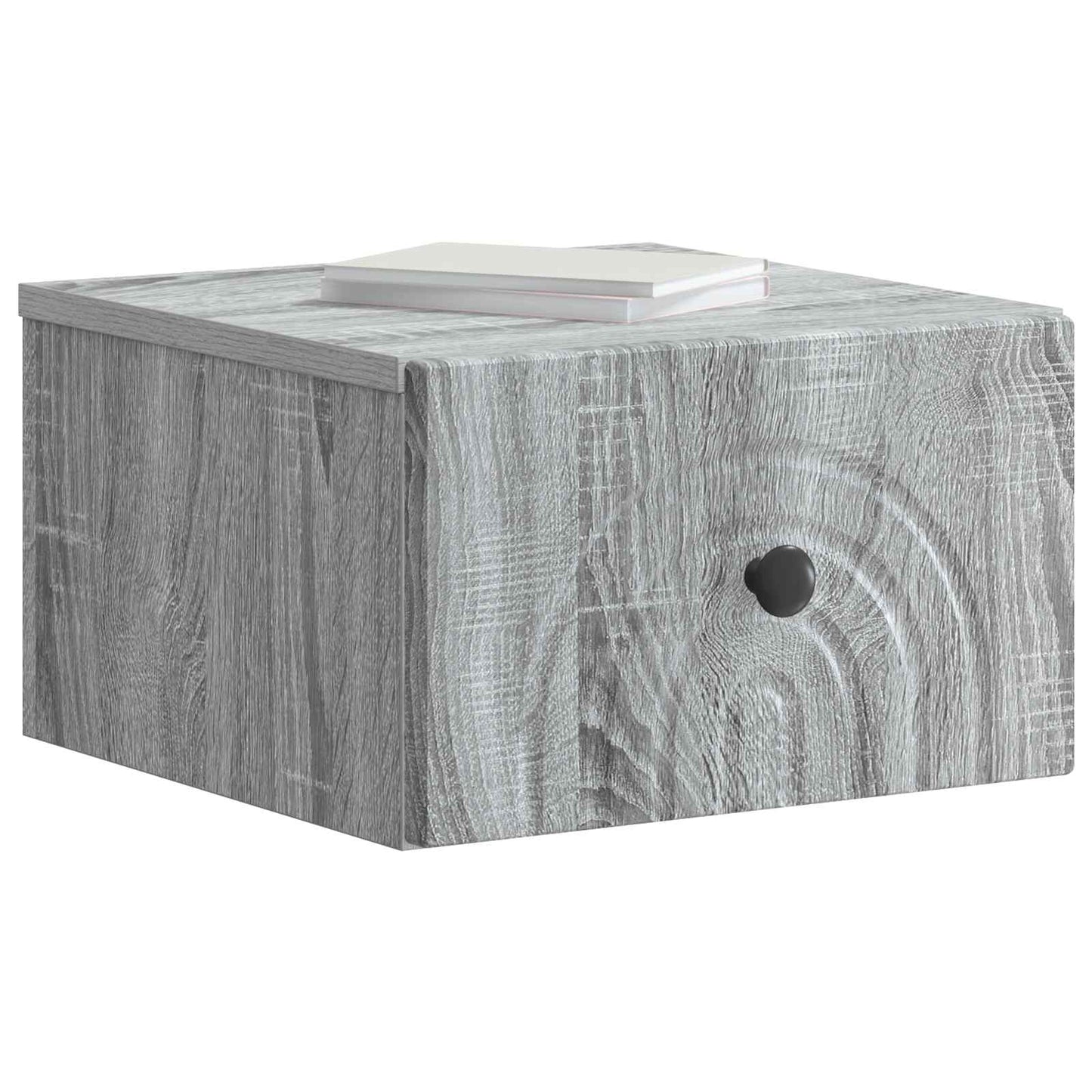 Wandbeugel Bedkast 2 pcs Grijs sonoma 33 x 34,5 x 20 cm
