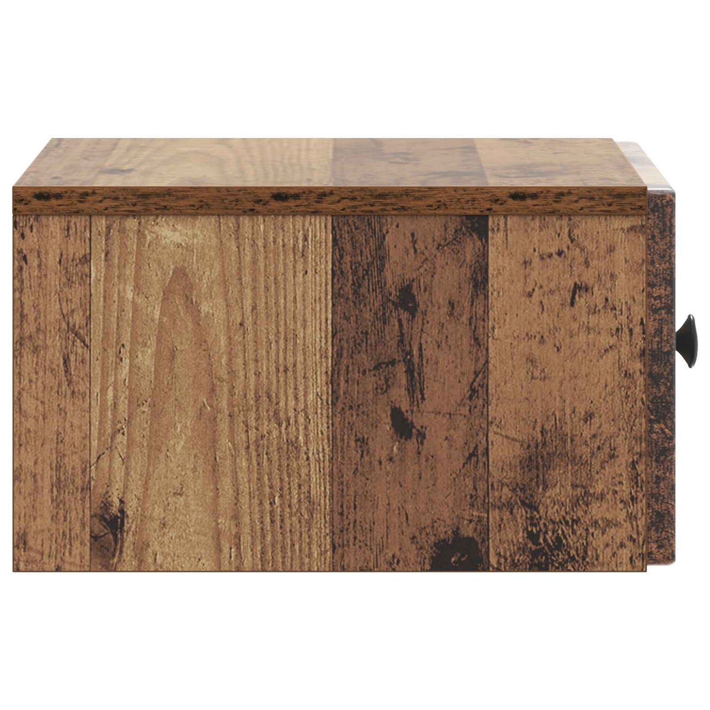 Wandbeugel Bedkast Oud hout 33 x 34,5 x 20 cm Bewerkt hout