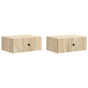Nachtkastje 49x34.5x20 cm spaanplaat Sonoma eiken