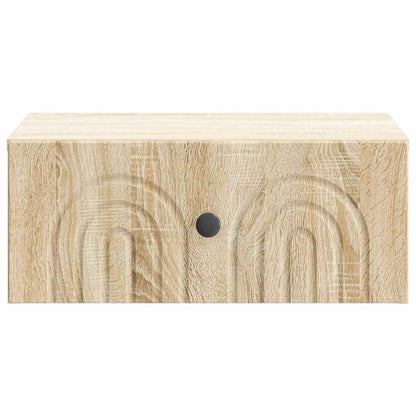 Wandbeugel Bedkast 2 pcs Sonoma Eiken 49 x 34,5 x 20 cm