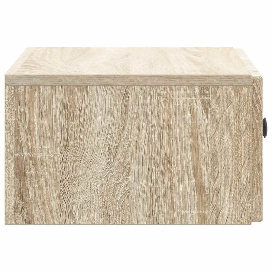 Wandbeugel Bedkast 2 pcs Sonoma Eiken 49 x 34,5 x 20 cm