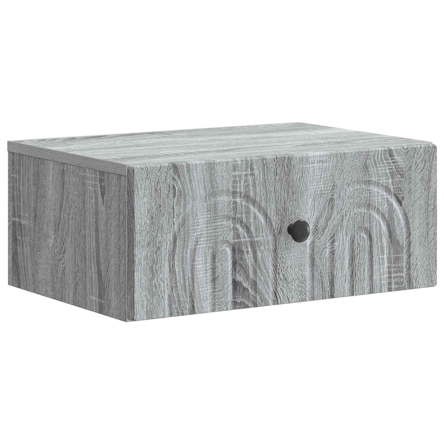 Wandbeugel Bedkast Grijs sonoma 49 x 34,5 x 20 cm Bewerkt hout