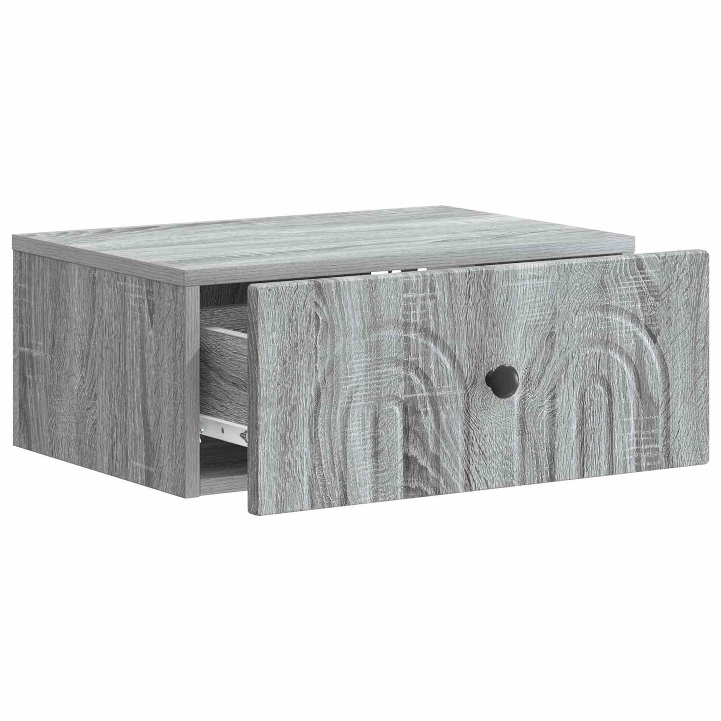 Wandbeugel Bedkast 2 pcs Grijs sonoma 49 x 34,5 x 20 cm