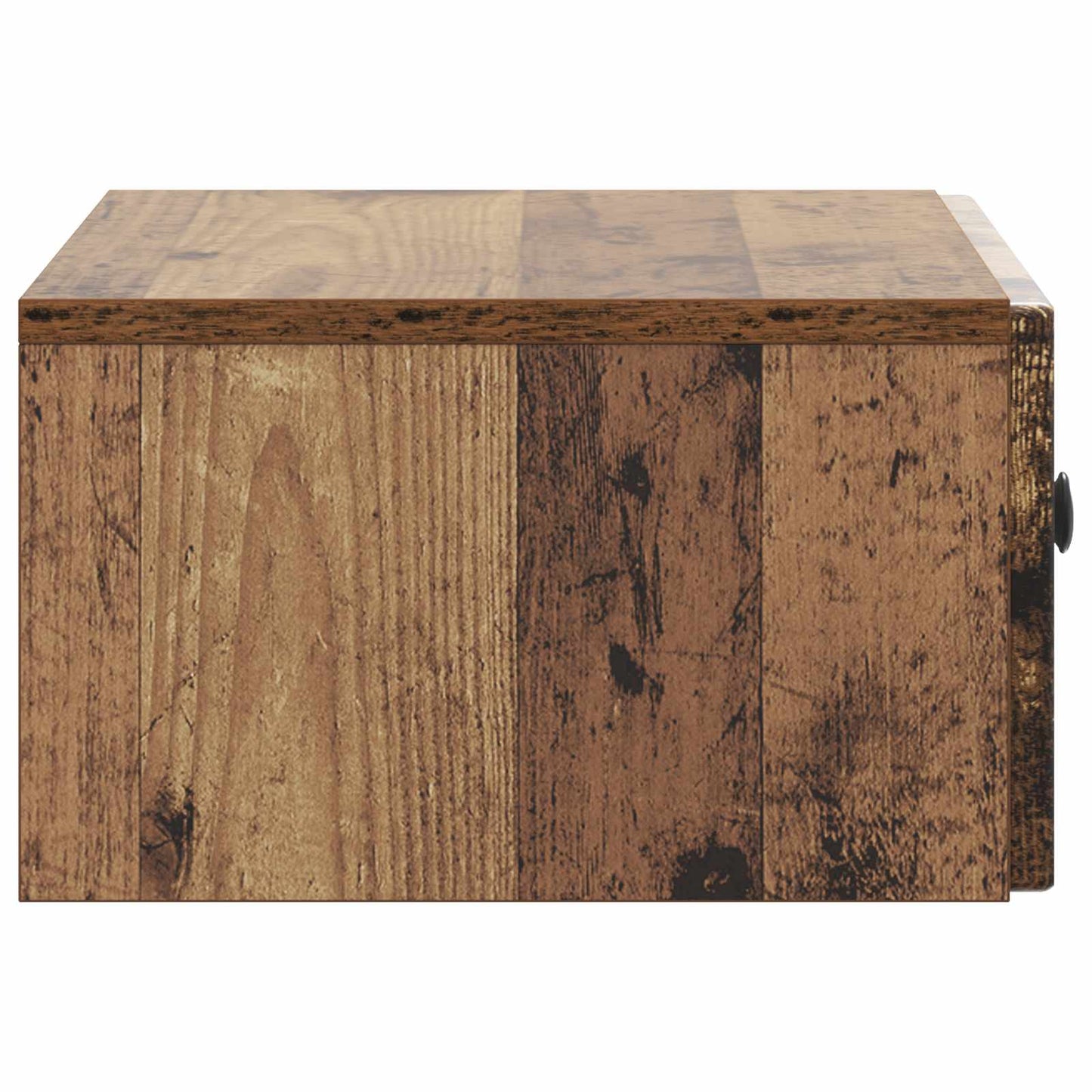 Wandbeugel Bedkast Oud hout 49 x 34,5 x 20 cm Bewerkt hout