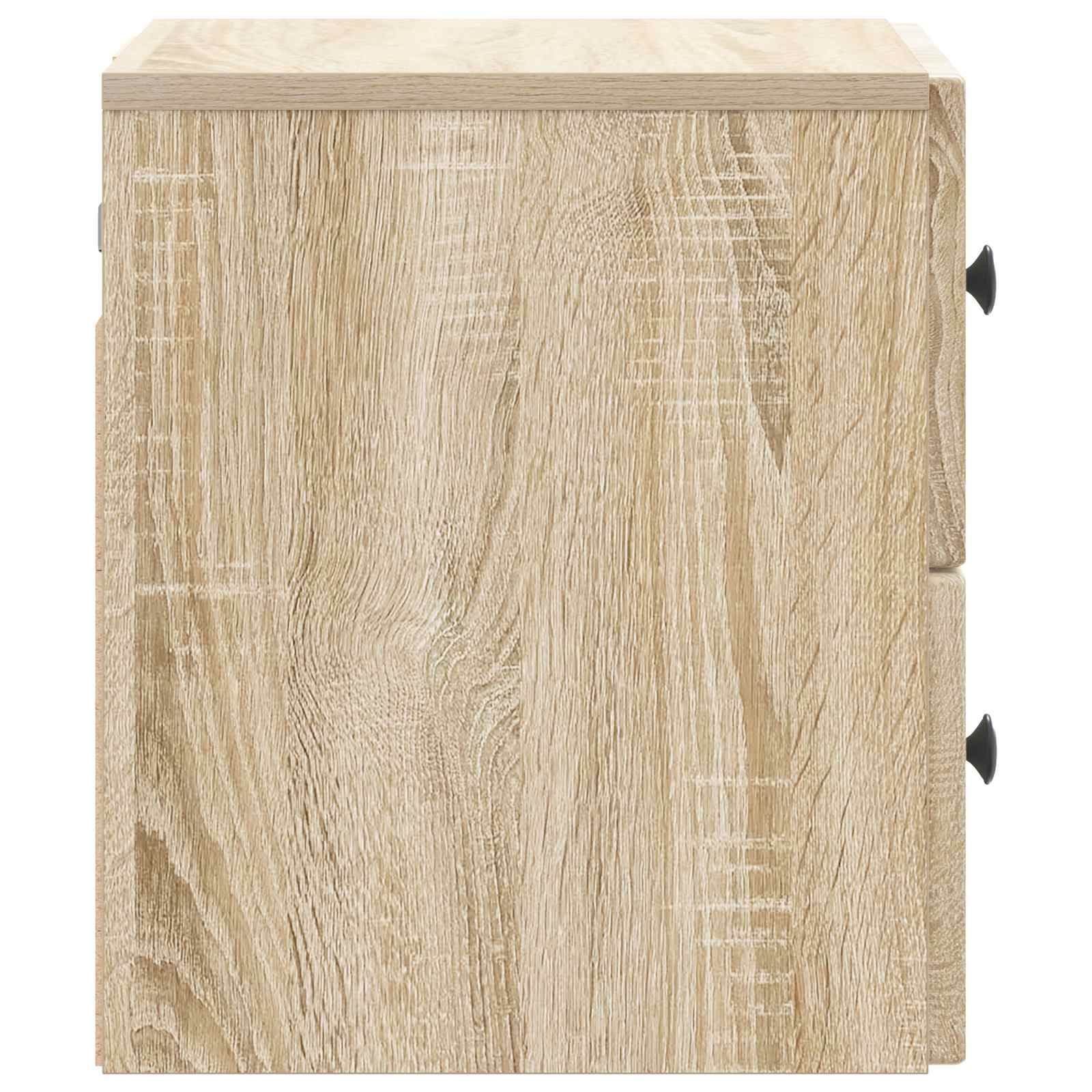 Wandbeugel Bedkast Sonoma Eiken 33 x 34,5 x 40 cm Bewerkt hout