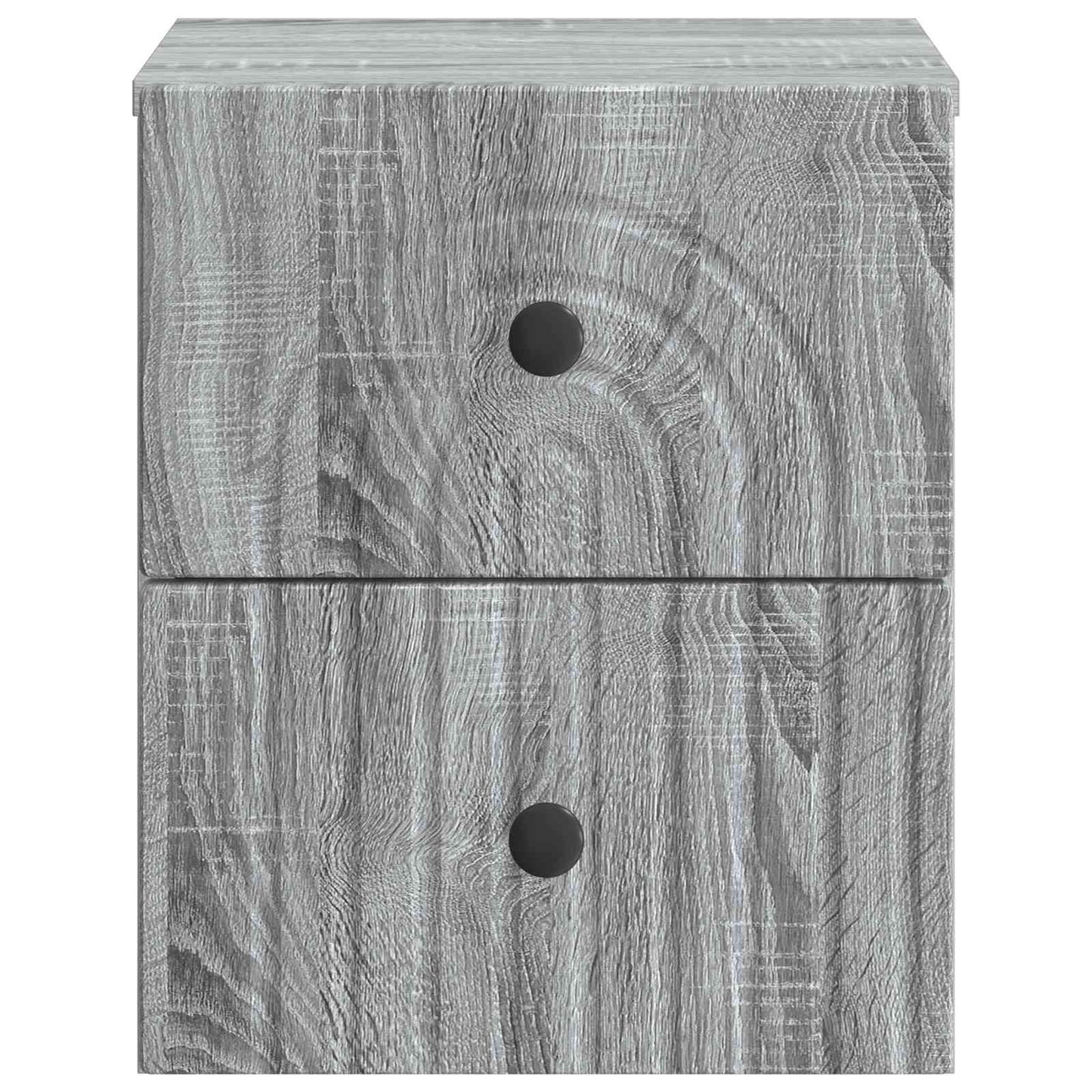 Wandbeugel Bedkast Grijs sonoma 33 x 34,5 x 40 cm Bewerkt hout