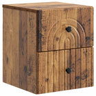 Wall Bracket Murphy Bed Old Wood 33 x 34.5 x 40 cm Processed Wood