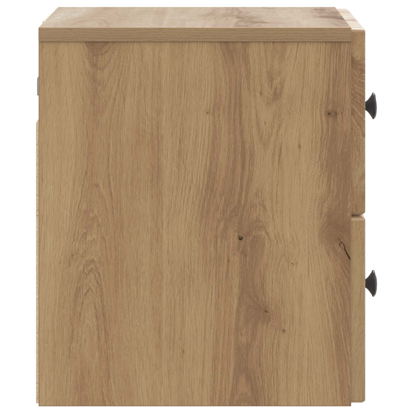 Wandbeugel Bedkast 2 pcs Artisanaal eiken 33 x 34,5 x 40 cm
