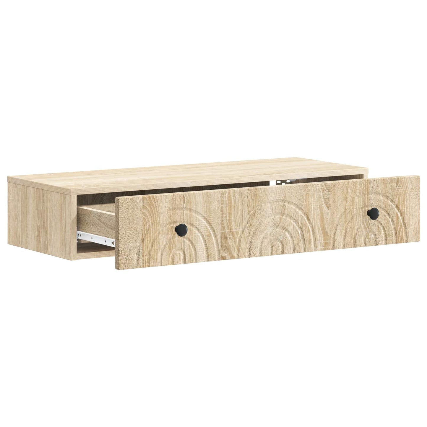 Wandmontage Zijtafel Sonoma Eiken 87,5 x 34,5 x 17 cm