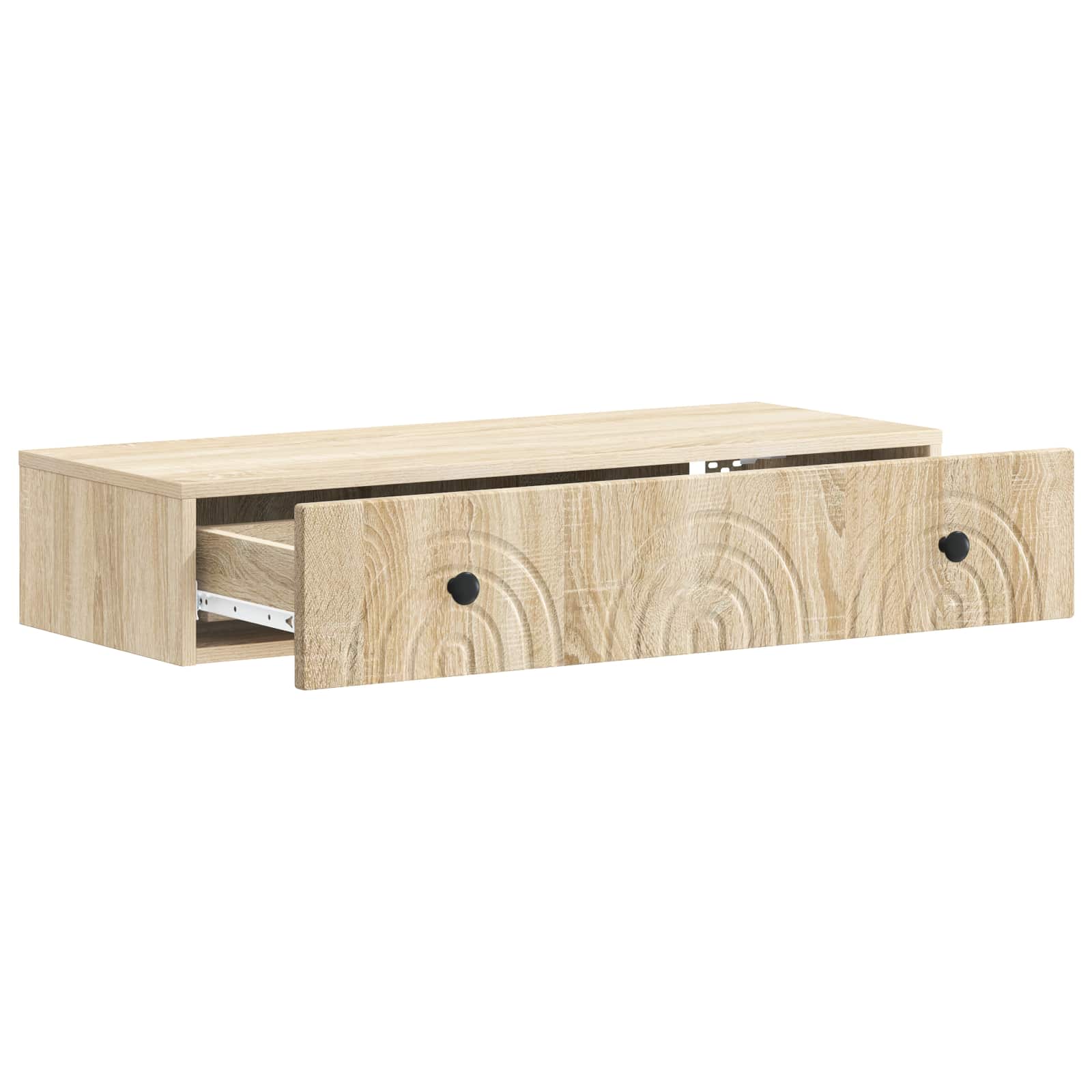 Wandmontage Zijtafel Sonoma Eiken 87,5 x 34,5 x 17 cm