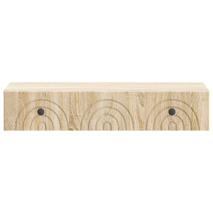 Wandmontage Zijtafel Sonoma Eiken 87,5 x 34,5 x 17 cm