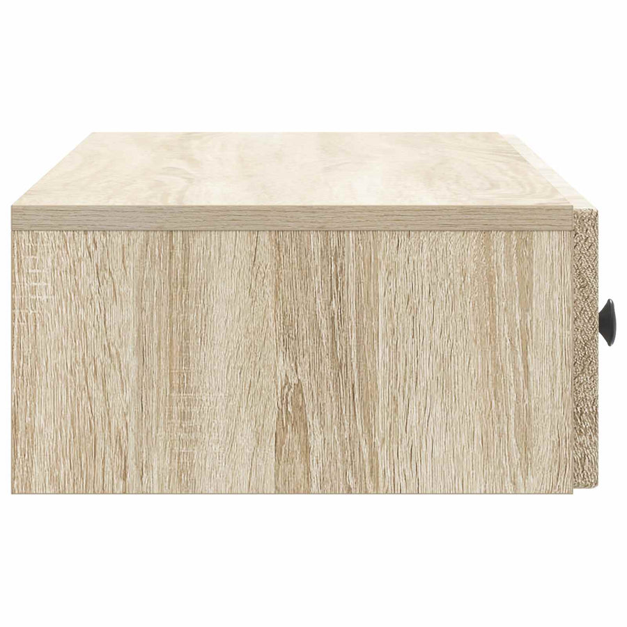 Wandmontage Zijtafel Sonoma Eiken 87,5 x 34,5 x 17 cm