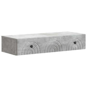 Wandtafel betongrijs 87,5x34,5x17 cm