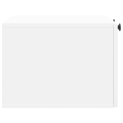 Wandbeugel TV-kast Wit 59,5 x 41 x 30 cm Bewerkt hout