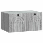 Wandkast TV 59,5x41x30 cm grijs sonoma bewerkt hout