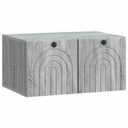 Wandkast TV 59,5x41x30 cm grijs sonoma bewerkt hout