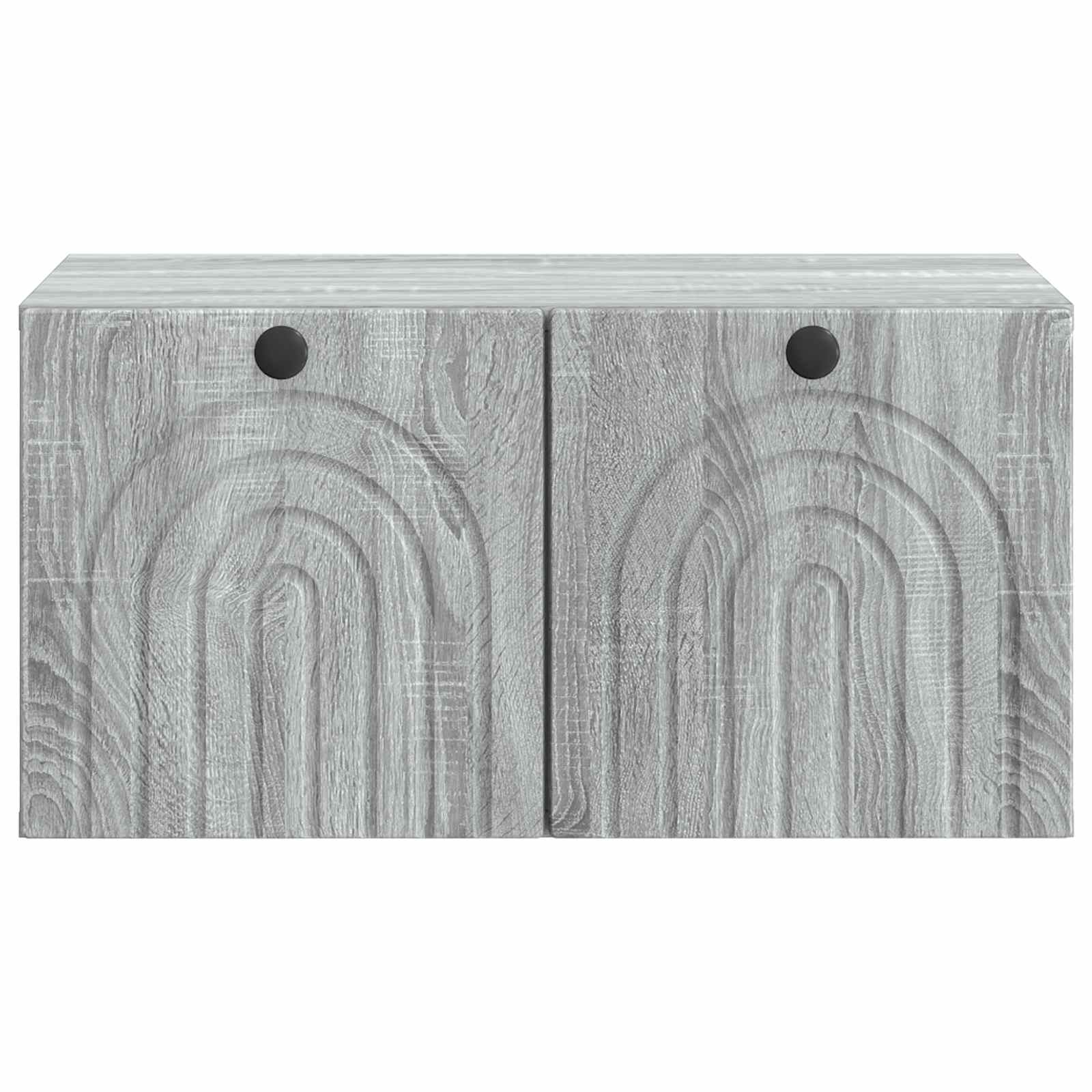 Wandbeugel TV-kast Grijs sonoma 59,5 x 41 x 30 cm Bewerkt hout
