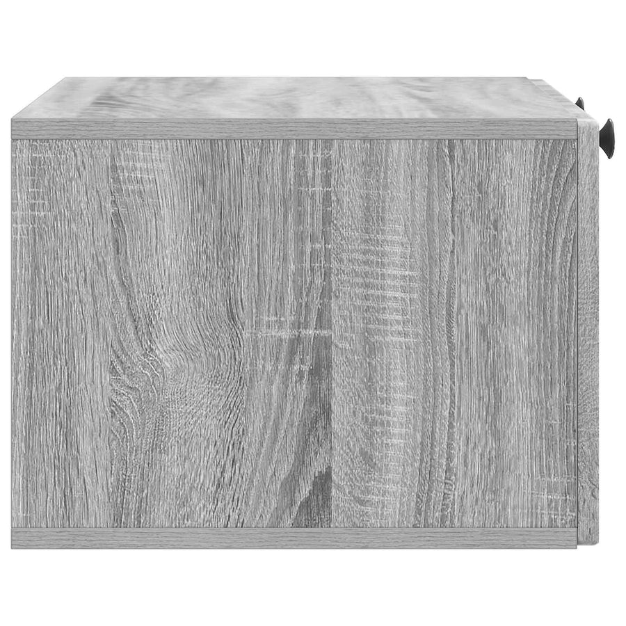 Wandbeugel TV-kast Grijs sonoma 59,5 x 41 x 30 cm Bewerkt hout