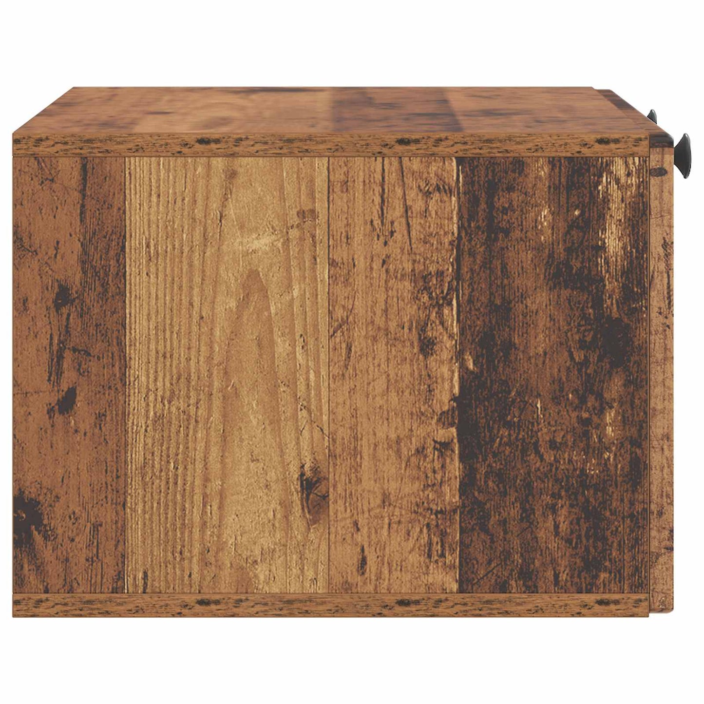 Wandbeugel TV-kast Oud hout 59,5 x 41 x 30 cm Bewerkt hout
